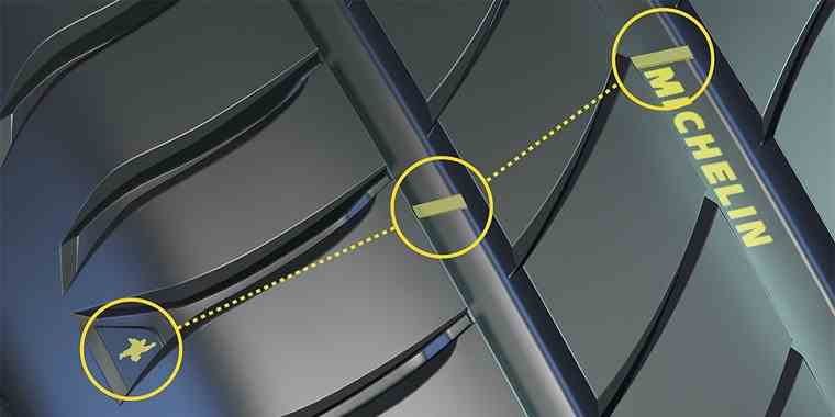 Michelin Primacy 4 tread indicators