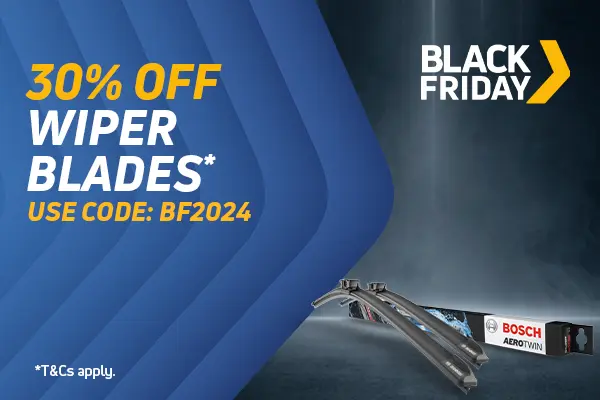 30% Off Wiper Blades