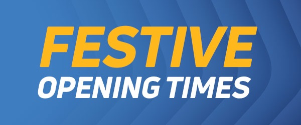 Festive Opening Times