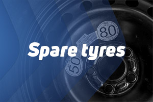 Spare tyre and equipment